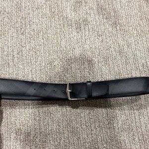 Burberry Black Textured Belt Bag